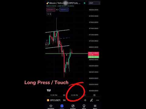 How to change Time Zone in Tradingview Mobile App