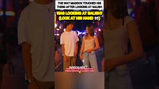 The WAY Maddox TOUCHED his thing after looking at Salish Matter?!😳😭 #nalish #shorts #trending #funny