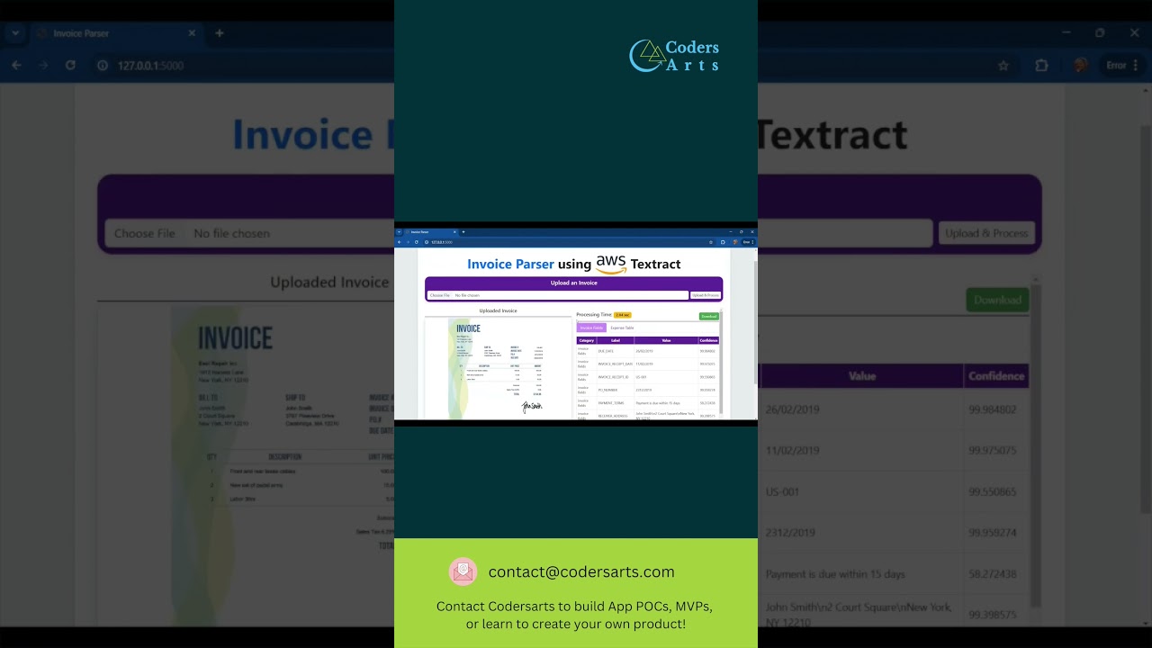 47. AI Powered Invoice Extraction with AWS Textract | Automate Your Workflow in Seconds!
