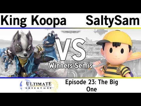 TCM | King Koopa (Wolf) vs SaltySam (Ness) - TUA: Episode 23 The Big One Winners Semis