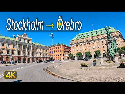 Stockholm → Örebro via E18 | Swedish POV Road Trip
