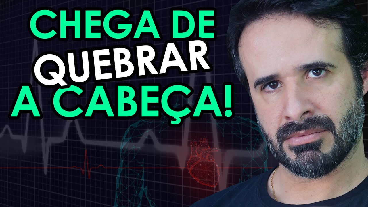 CHEGA DE QUEBRAR A CABEÇA! HOJE VOCÊ VAI APRENDER A LER ELETROCARDIOGRAMA.