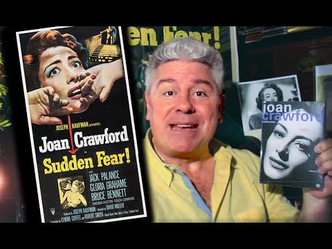 CLASSIC MOVIE REVIEW: Joan Crawford and Jack Palance in SUDDEN FEAR from STEVE HAYES