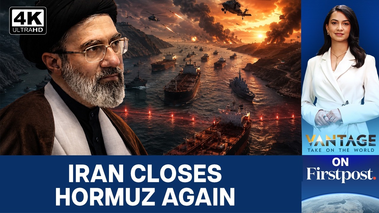 Iran Rains Missiles Over West Asia Targeting Kuwait, Bahrain & Jordan | Vantage on Firstpost | 4K