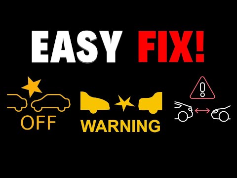 How To Reset Forward Collision Warning Light | Pre Collision System Malfunction
