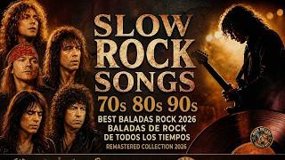 Download lagu 🔥 CLASSIC SLOW ROCK 70s 80s 90s 🎸 | Baladas Inolvidables Que Marcaron Tu Vida 🎶 mp3