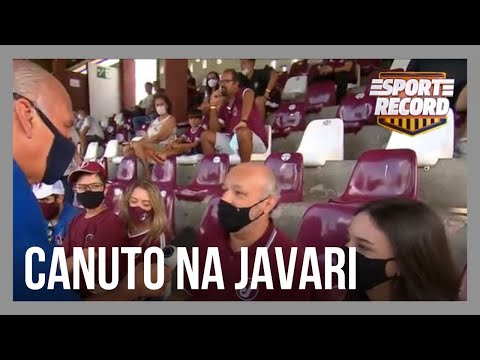 Canuto visita estádio do Juventus, tradicional time da segunda divisão de SP