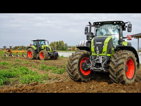 ARATURA XXL | Claas Axion 940-960 | Moro 5-7 vomeri | PLOWING IN ITALY