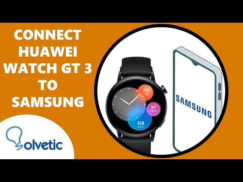 How to Connect Huawei Watch GT 3 to Samsung Phone ✔️