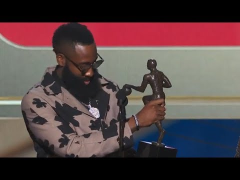 James Harden is the 2018 NBA MVP | Full Speech | 2018 NBA Awards