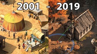 Evolution of DESPERADOS Games 2001 - 2019