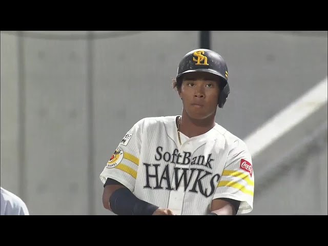 【ファーム】2打席連続ヒット!! ホークス・水谷瞬 レフトへのタイムリーヒットで1点差に迫る!! 2022年9月30日 福岡ソフトバンクホークス 対 中日ドラゴンズ