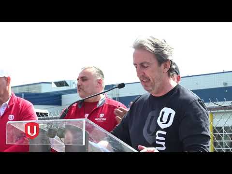 Solidarity Rally for Transdev Workers