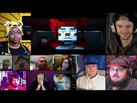FNAF SISTER LOCATION SONG | "Trust Me" [Minecraft Music Video] by CK9C  [REACTION MASH-UP]#1888