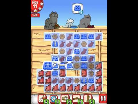 Simons Cat - Crunch Time - Level 91 - No Boosters (by match3news.com)