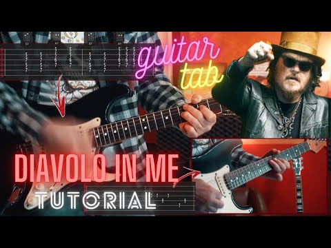 Diavolo In Me Guitar Tutorial Tab e Accordi - Cover Zucchero