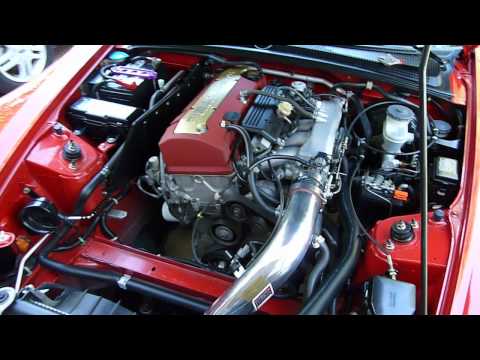 Honda s2000 w/DC Sports Cold Air Intake system.