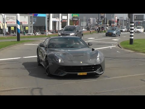 Supercars in Rotterdam! (Aventador SV, F12, California, DB11..)