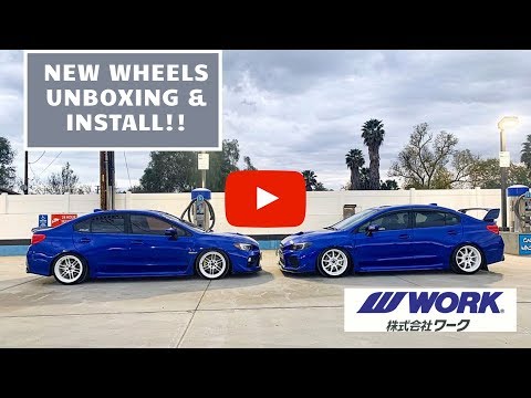 Work Wheels unboxing and install!