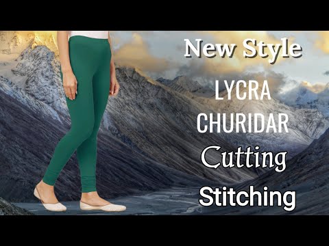 Lycra Pajami (churidar) Cutting And Stitching