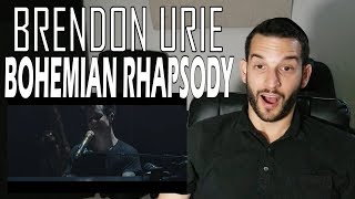 VOCAL COACH reacts to BRENDON URIE singing BOHEMIAN RHAPSODY LIVE!