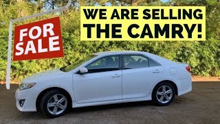 Getting the Toyota Camry Ready to SELL