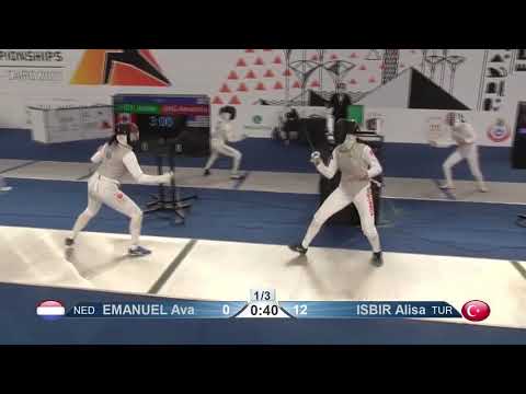 Cairo Worlds 2021 CWF - L16 - Emanuel NED v Isbir TUR