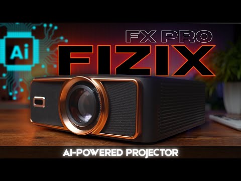 Fizix FX Pro AI Projector Review | Smart, Powerful & Budget-Friendly! 💥