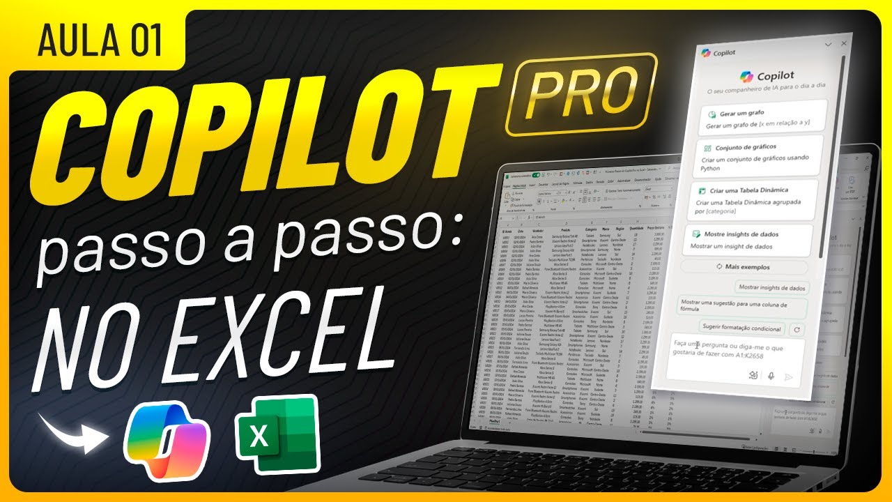 Lesson 1: Discover the Power of COPILOT PRO in Excel – First Steps and Essential Formulas!