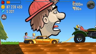 Download lagu Hill Climb Racing - Tractor on Rescue Mission LUXURY CAR stuck in Mud  | GamePlay mp3