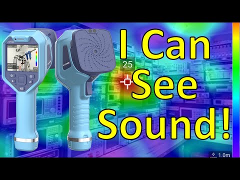 TSP #270 - I Can See Sound! FOTRIC TD2 Acoustic Camera Theory,  Teardown, Review & Experiments