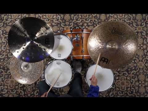 Meinl 22" Byzance Dark Big Apple Dark Tradition Light Ride Cymbal - 2116g (B22BADTLR-1111725U)