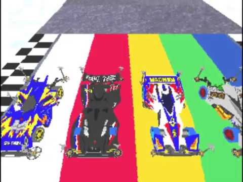 Let's & Go!! WGP: Mini 4WD Super Factory - Sega Saturn