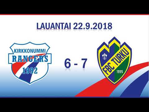 Maalikooste: Rangers - FBC Turku 22.09.2018