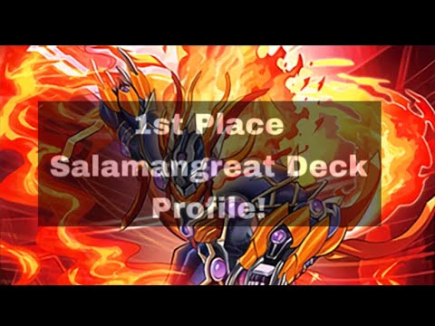 1st Place Salamangreat Deck Profile!