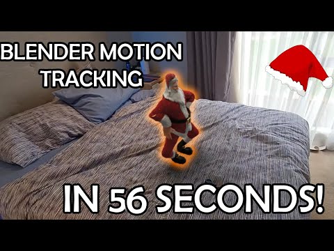 Blender Motion Tracking in 56 Seconds
