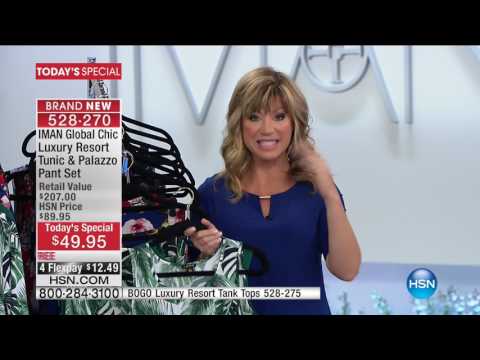 HSN | IMAN Global Chic Fashions 03.19.2017 - 12 AM