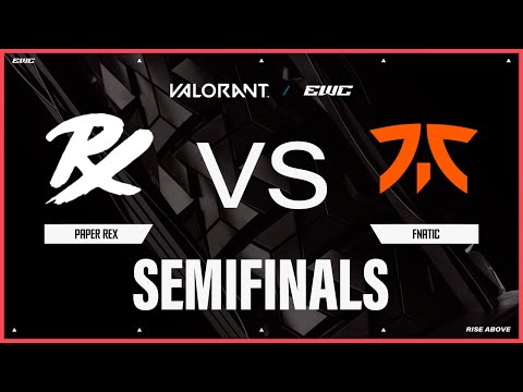 Paper Rex vs Fnatic | VALORANT at EWC 25 - Day 5 - Semifinals