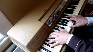 Donald Fagen's New Frontier played on a Wurlitzer electric piano