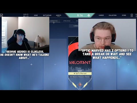 OpTic Marved on George Geddes Calling him out to ''TAKE A BREAK''...