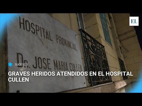 Graves internaciones en el Hospital Cullen: balaceras y accidentes en Santa Fe y Sauce Viejo