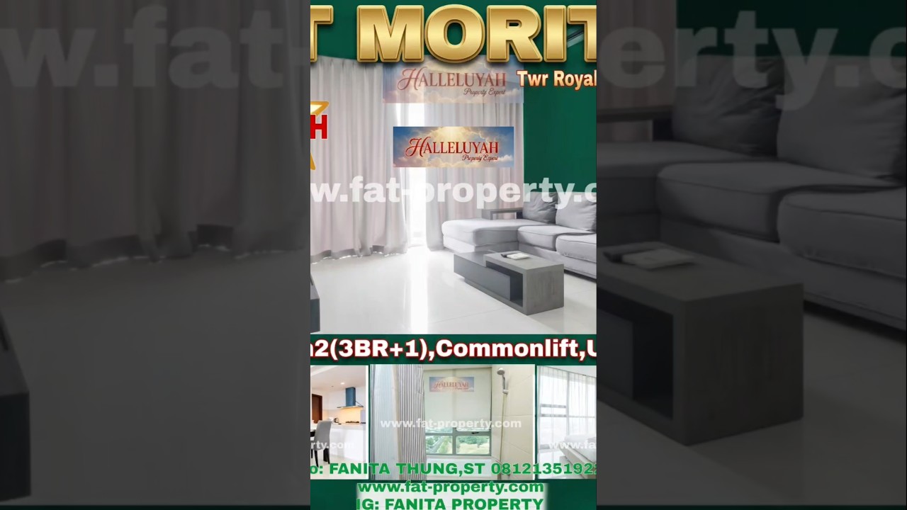 Cheap! Cool! For Sale St Moritz Apartment in Puri Indah, West Jakarta.