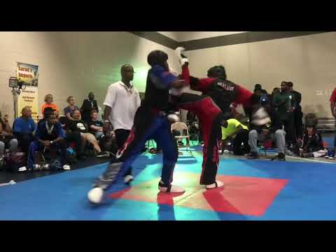 Avery Plowden vs Anthony Merricks Allstar Karate Nationals 2018