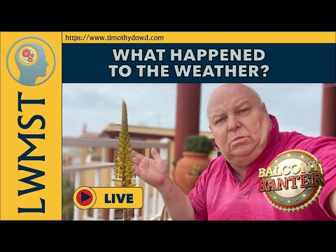 What happened to the Weather? Is it too cold for  Balcony Banter?