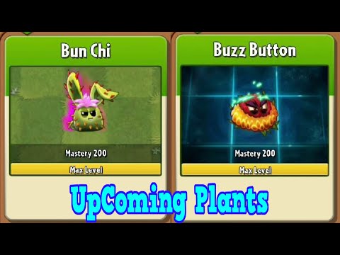 Plants vs Zombies 2 10.2.1 - New Plants Buzz Botton vs Water Rabbit ( Bun Chi )