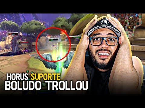 O que há de errado com os BOLUDOS? SMITE HÓRUS SUPPORT