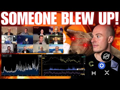 Someone Blew Up, Hence Record BlackRock IBIT Volume, And Coinbase Volumes.. Is It Safe To Come Out??