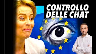‼️‼️‼️ Il Piano di Sorveglianza dell'UE: CONTROLLO delle CHAT, CONTROLLO BIOMETRICO ed EURO DIGITALE
