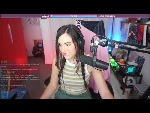 Sasha Grey VOD 17/May/2023 1/2 - Just Chatting /  PC SETUP !DISCORD !PATREON