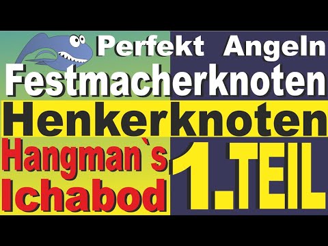 Perfect Fishing – Hangman's Knot PART 1 | Fishing knots, mooring knots for hooks, swivels and eye...